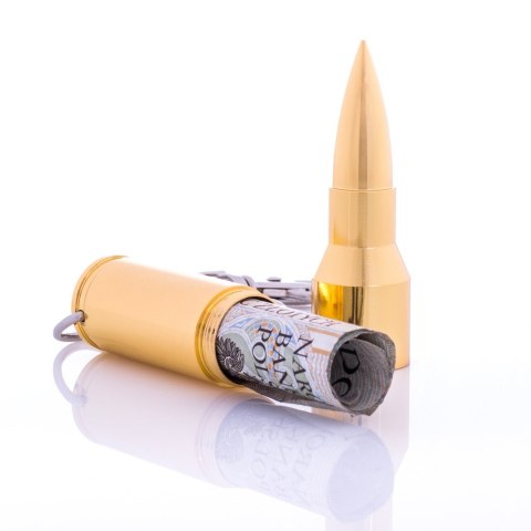 AWARYJNY BRELOK POCISK BRELOCZEK NABÓJ MILITARIA