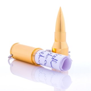 AWARYJNY BRELOK POCISK BRELOCZEK NABÓJ MILITARIA