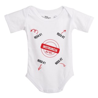 BABY INSTRUCTIONS BODZIAK Z NAPISAMI INSTRUKCJA