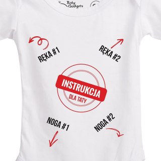 BABY INSTRUCTIONS BODZIAK Z NAPISAMI INSTRUKCJA
