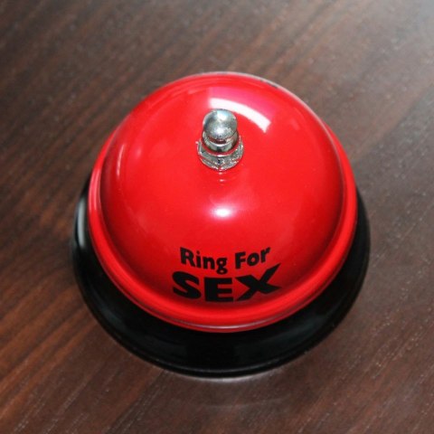 BIURKOWY DZWONEK NA SEX - CZERWONO-CZARNY