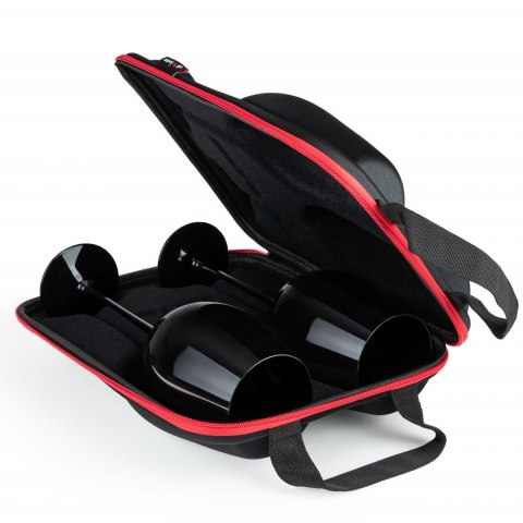 ETUI Z KIELISZKAMI DO WINA ZESTAW ROCZNICA