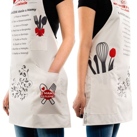 FARTUCH ZE STEMPLEM DO CIASTEK PREZENT DZIEŃ MATKI