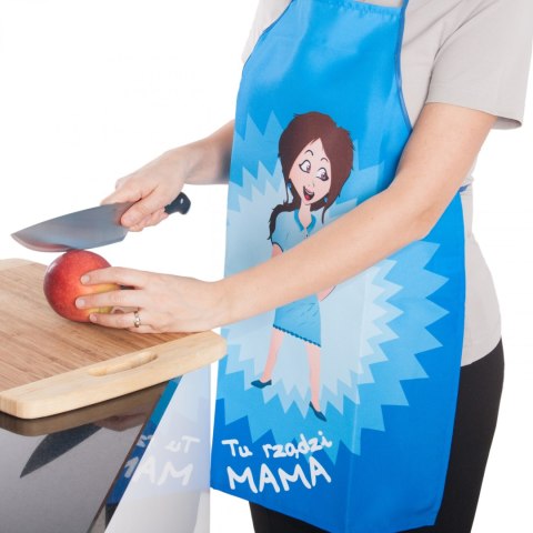 FARTUSZEK TU RZĄDZI MAMA FARTUCH KUCHENNY DLA MAMY