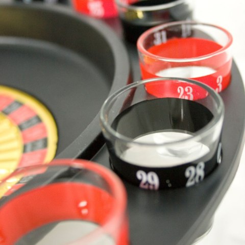 IMPREZOWA RULETKA Z KIELISZKAMI GRA IMPREZA ALKO