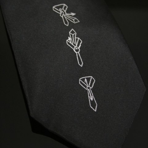 KRAWAT Z INSTRUKCJĄ