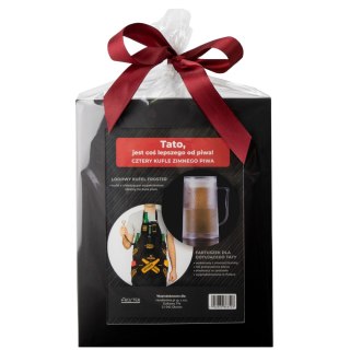 LODOWY KUFEL I FARTUSZEK DLA TATY NA DZIEŃ OJCA