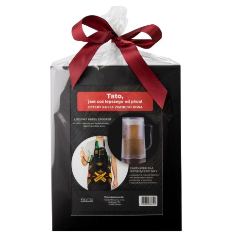 LODOWY KUFEL I FARTUSZEK DLA TATY NA DZIEŃ OJCA