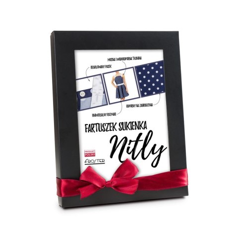 NITLY DOT FARTUSZEK SUKIENKA PREZENT DZIEŃ KOBIET