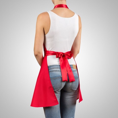 NITLY RED FARTUSZEK SUKIENKA PREZENT DZIEŃ KOBIET