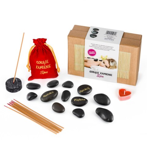 ZESTAW GORĄCYCH KAMIENI DO MASAŻU MAMY DZIEŃ MATKI