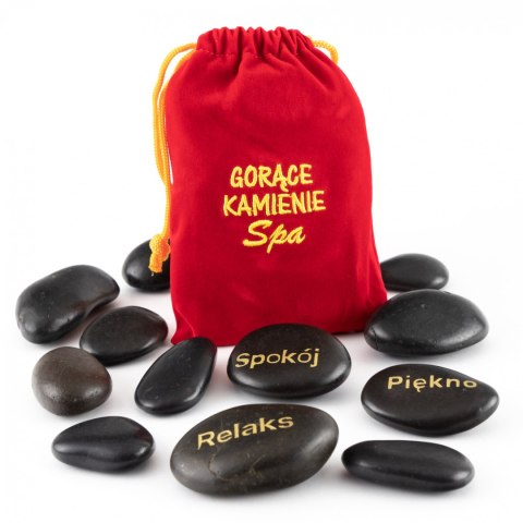ZESTAW GORĄCYCH KAMIENI DO MASAŻU MAMY DZIEŃ MATKI