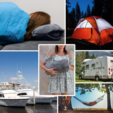 BLUZAIR KOCO BLUZA OVERSIZE Z KAPTUREM POLSKA 4W1