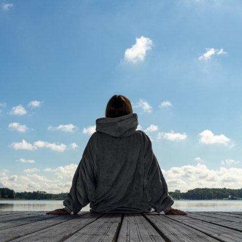 BLUZAIR KOCOBLUZA OVERSIZE POLSKA FUTRZAK PODUSZKA