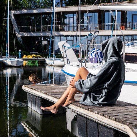 BLUZAIR SUPER MAMA - BLUZA KOC - SZARY - PREZENT NA DZIEŃ MAMY