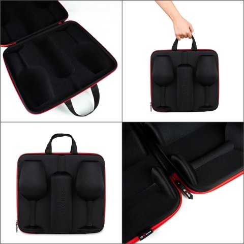 ETUI NA WINO 2 DUŻE KIELISZKI WALENTYNKI ROCZNICA