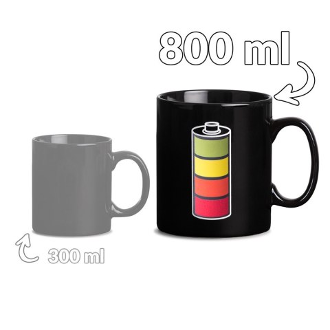 GIGANTYCZNY KUBEK BATERIA PREZENT DLA STUDENTA