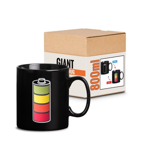 GIGANTYCZNY KUBEK BATERIA PREZENT DLA STUDENTA