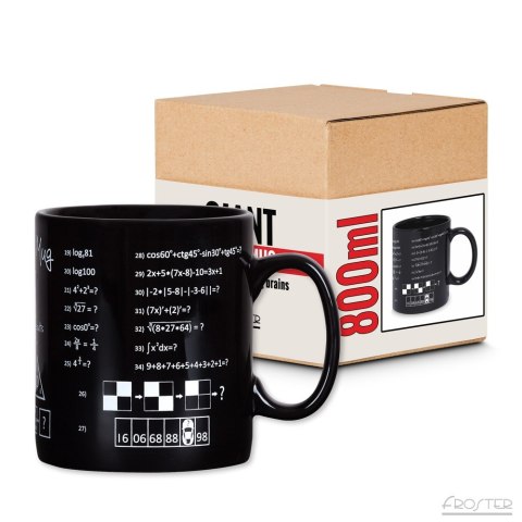 GIGANTYCZNY KUBEK GENIUSZA PREZENT DLA NAUCZYCIELA