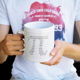 GIGANTYCZNY KUBEK MATEMATYKA PREZENT NAUCZYCIELA