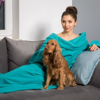 KOCYK SZLAFROK MIĘTOWY PREZENT DLA ŻONY DZIEWCZYNY