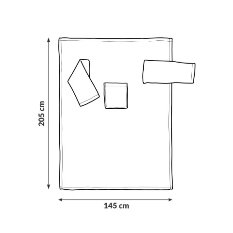 KOCYKO SZLAFROK BIAŁY Z RĘKAWAMI DZIEŃ MATKI MAMY