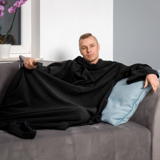 KOCYKO - SZLAFROK CZARNY PREZENT DLA MĘŻA CHŁOPAKA