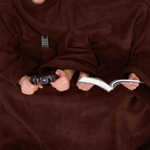 KOCYKO SZLAFROK DLA PARY CZEKOLADA PREZENT ŚLUBNY