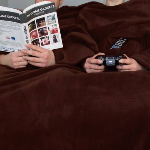 KOCYKO SZLAFROK DLA PARY CZEKOLADA PREZENT ŚLUBNY