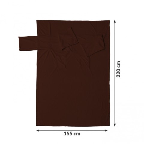 KOCYKO SZLAFROK DLA PARY CZEKOLADA PREZENT ŚLUBNY