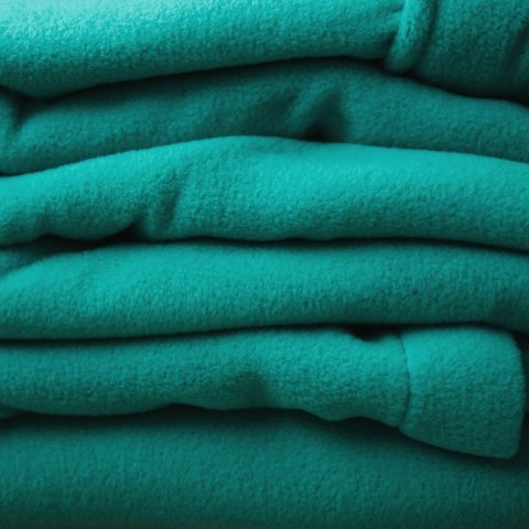 KOCYKO - SZLAFROK JUNIOR MIĘTOWY KOC Z RĘKAWAMI