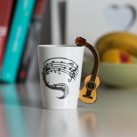 KUBEK MUZYKA GITARA PREZENT DLA NAUCZYCIELA MUZYKI