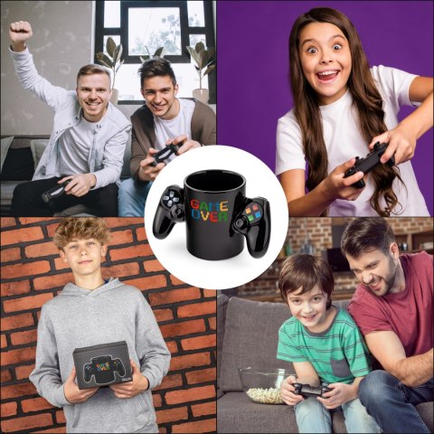 KUBEK PAD DLA GRACZA - GAME OVER - DLA KOMPUTEROWCA - TATY - BRAT - MĘŻA