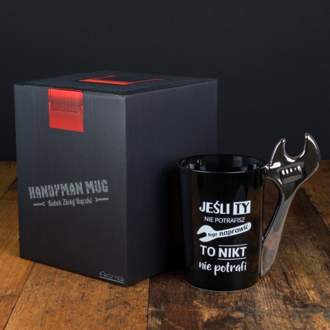 KUBEK ZŁOTEJ RĄCZKI PREZENT DZIEŃ OJCA DZIADKA