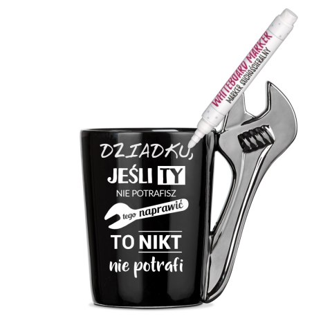 KUBEK ZŁOTEJ RĄCZKI PREZENT DZIEŃ OJCA DZIADKA