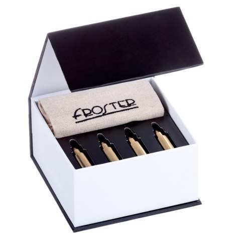 METALOWE POCISKI DO DRINKÓW - ZŁOTE