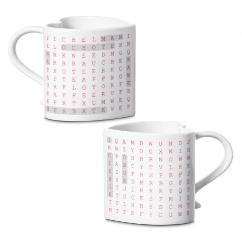 ZASKAKUJĄCY KUBECZEK WYKREŚLANKA UKRYTA WIADOMOŚĆ