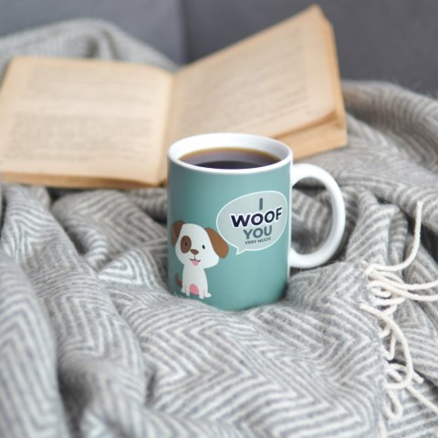 ZASKAKUJĄCY KUBEK PIESEK TERMOAKTYWNY WALENTYNKI