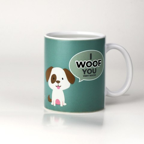 ZASKAKUJĄCY KUBEK PIESEK TERMOAKTYWNY WALENTYNKI