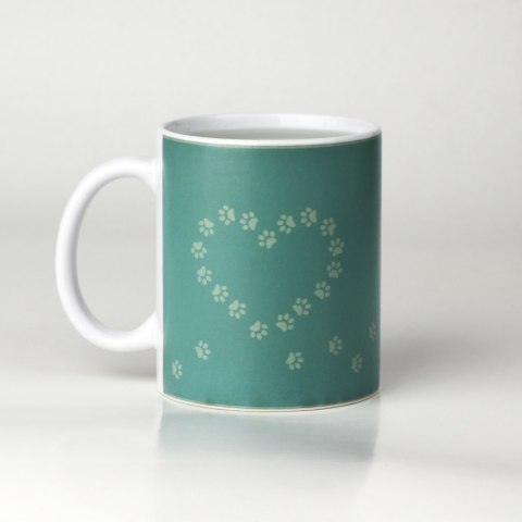 ZASKAKUJĄCY KUBEK PIESEK TERMOAKTYWNY WALENTYNKI