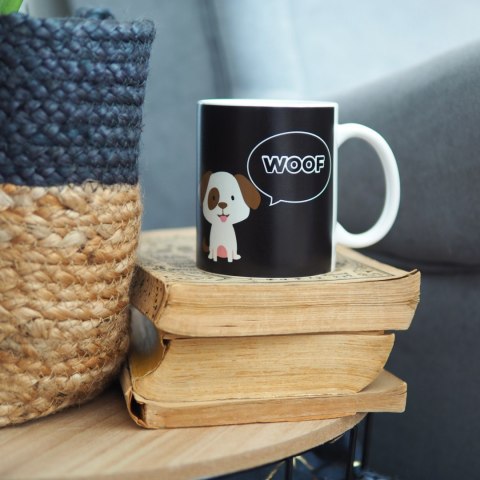 ZASKAKUJĄCY KUBEK PIESEK TERMOAKTYWNY WALENTYNKI