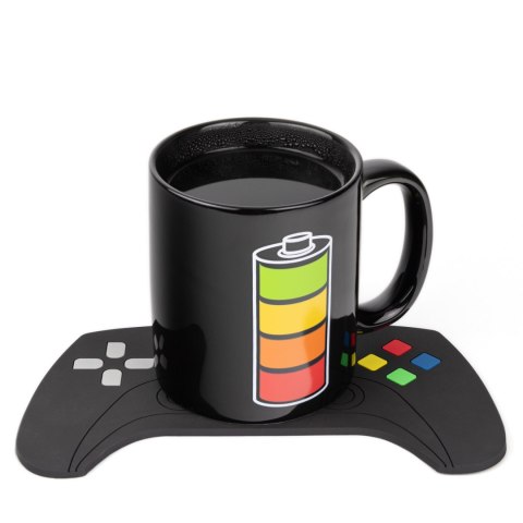 ZESTAW PREZENTOWY GRACZA - KUBEK PODKŁADKA BRELOK PAD - DLA FANA GIER