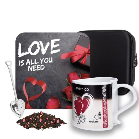 ZESTAW PREZENTOWY - MIŁOSNA NIESPODZIANKA - PREZENT NA WESELE, WALENTYNKI