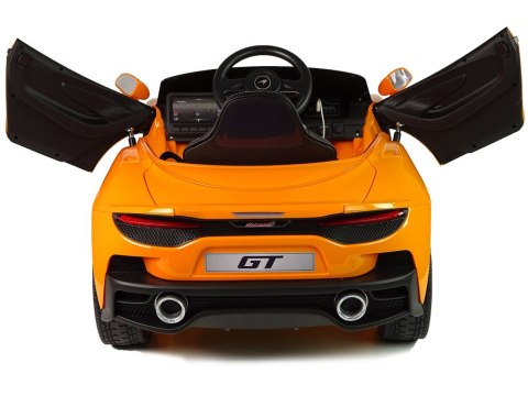 AUTO NA AKUMULATOR MCLAREN GT 12V POMARAŃCZOWY LAKIEROWANY