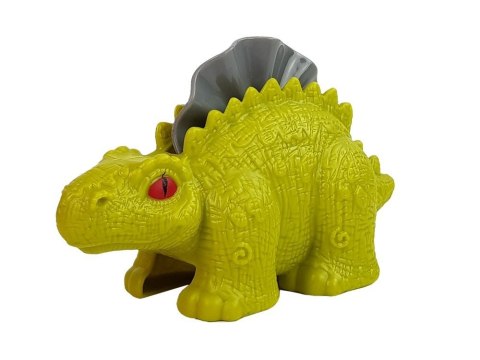 STOLIK CIASTOLINA DINOZAURY JAJKA FOREMKA WULKAN ZE ŚWIECĄCĄ LAWĄ 4 KOLORY