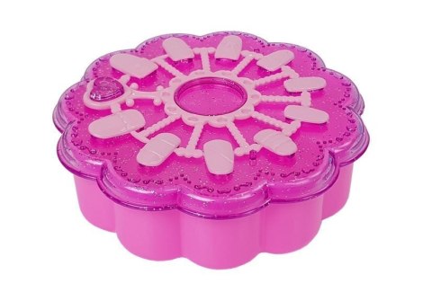 ZESTAW 2 W 1 DO ROBIENIA BRANSOLETEK I MALOWANIA PAZNOKCI KORALIKI LAKIERY DO PAZNOKCI