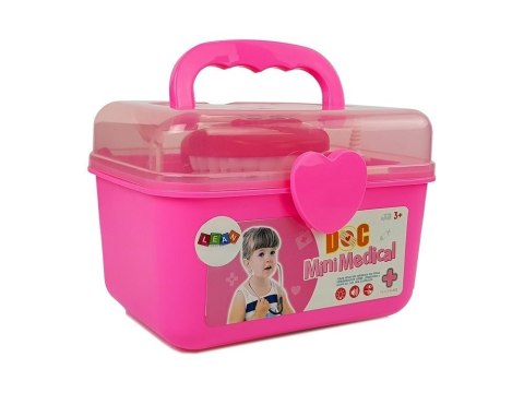 ZESTAW LEKARSKI DENTYSTA STOJAK KROPLÓWKA LEKARSTWA STRZYKAWKA WIERTŁA SZCZOTECZKA DO ZĘBÓW