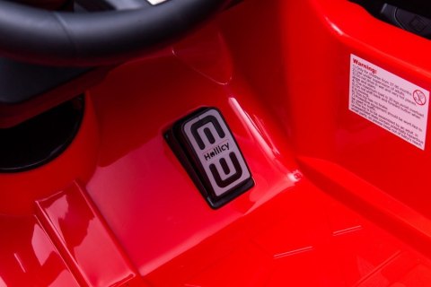 AUTO NA AKUMULATOR BMW M5 Z PLATFORMĄ DLA RODZICA CZERWONE LAKIEROWANE