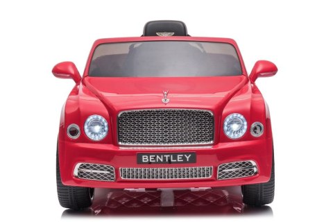 AUTO NA AKUMULATOR BENTLEY MULSANNE CZERWONY LAKIEROWANY