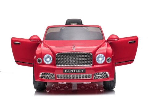AUTO NA AKUMULATOR BENTLEY MULSANNE CZERWONY
